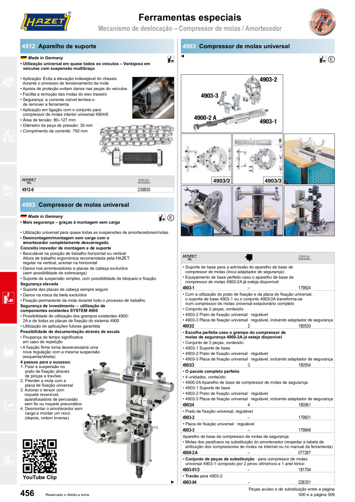 HAZET Catálogo principal NR.: 2408 - Seite 456
