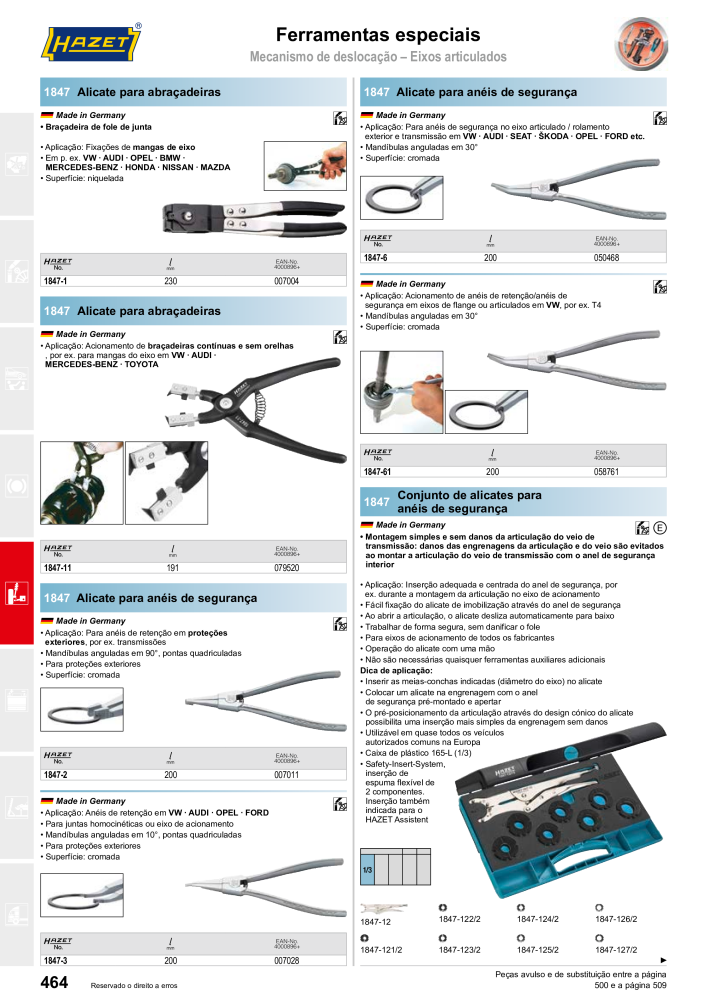 HAZET Catálogo principal NR.: 2408 - Strona 466