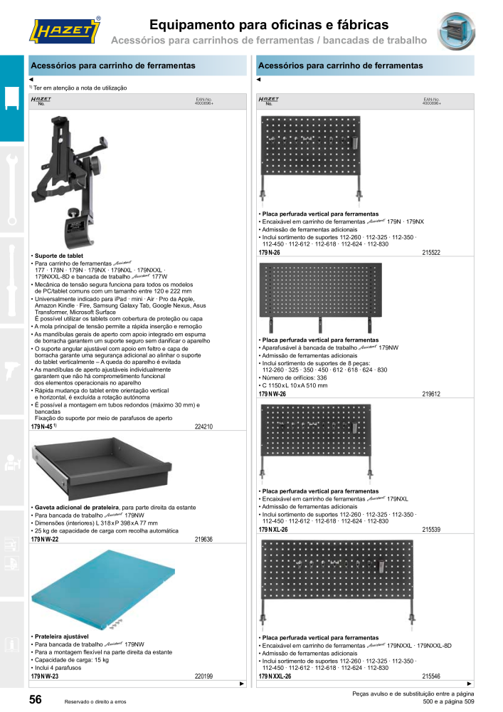 HAZET Catálogo principal NR.: 2408 - Pagina 56