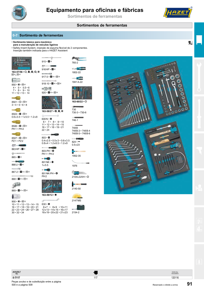 HAZET Catálogo principal n.: 2408 - Pagina 91