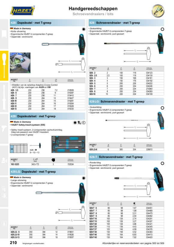 HAZET Inbussleutel 428-10