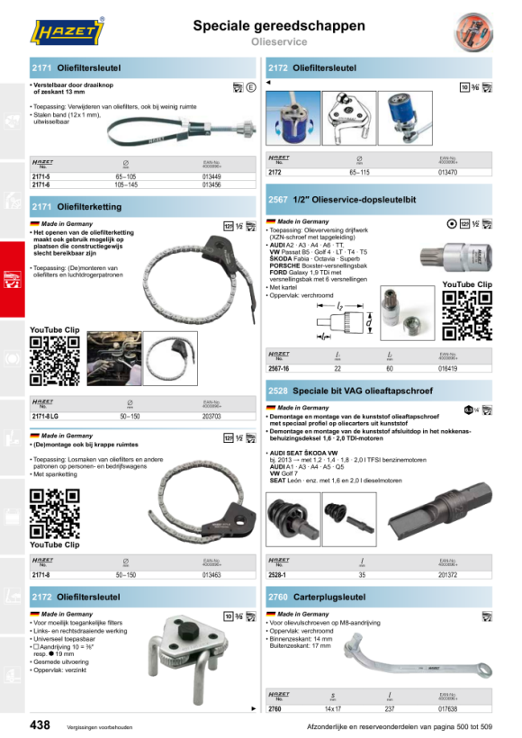 HAZET Adapter voor motorolievuller 198-18