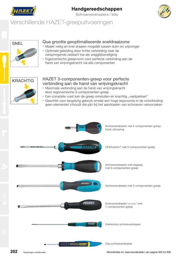 HAZET Hoofdcatalogus Č. 2409 - Strana 202