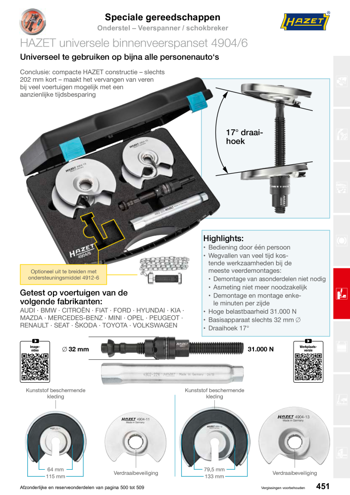 HAZET Hoofdcatalogus NO.: 2409 - Page 451
