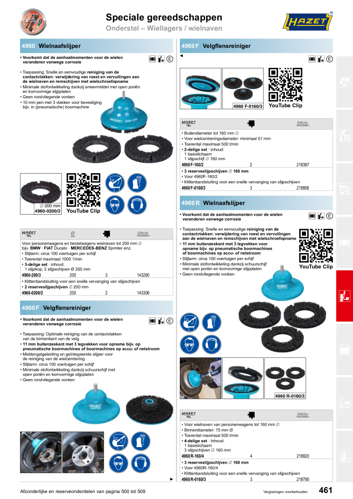 HAZET Hoofdcatalogus Č. 2409 - Strana 461