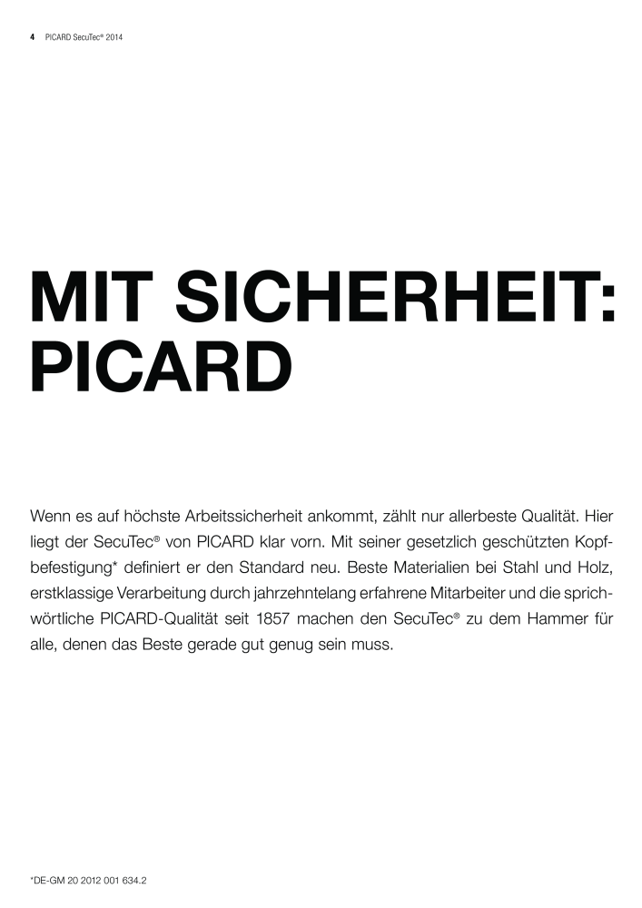 PICARD Secutec Hammer NR.: 241 - Seite 4