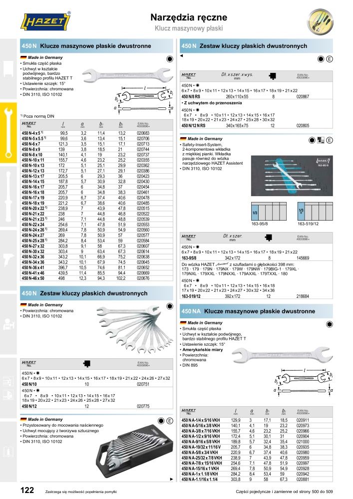 HAZET Katalog główny NR.: 2413 - Pagina 124