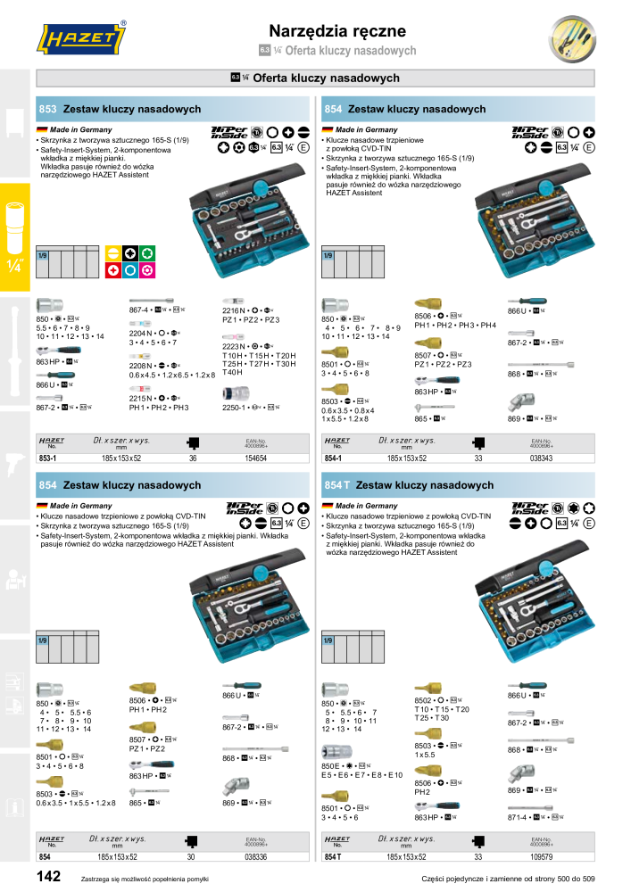 HAZET Katalog główny NR.: 2413 - Pagina 144