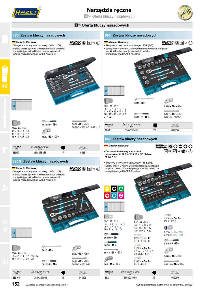 HAZET Katalog główny Č. 2413 - Strana 154