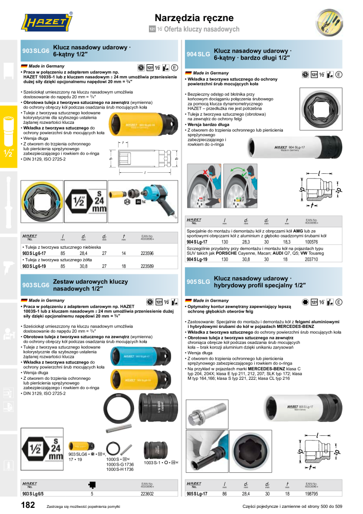 HAZET Katalog główny NR.: 2413 - Seite 184