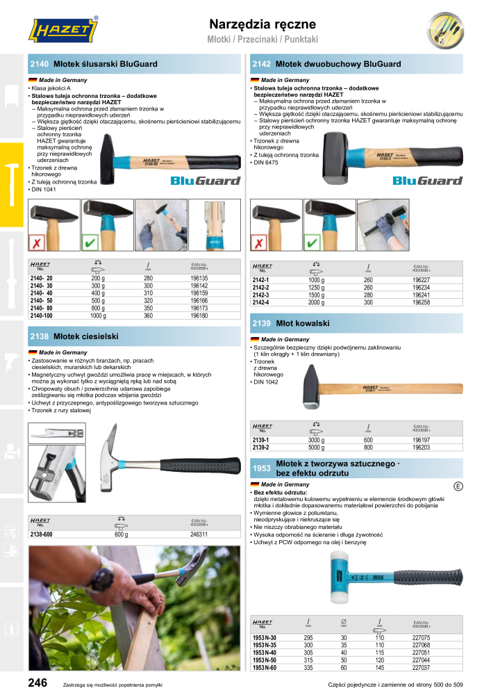 HAZET Katalog główny Nb. : 2413 - Page 248