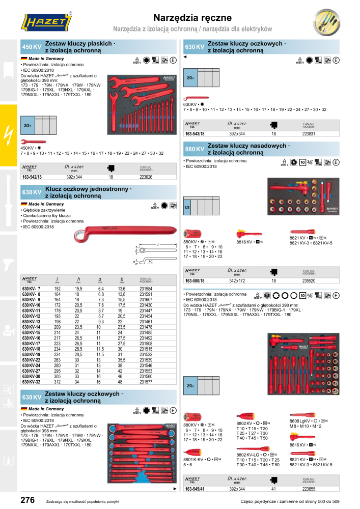 HAZET Katalog główny NR.: 2413 - Seite 278