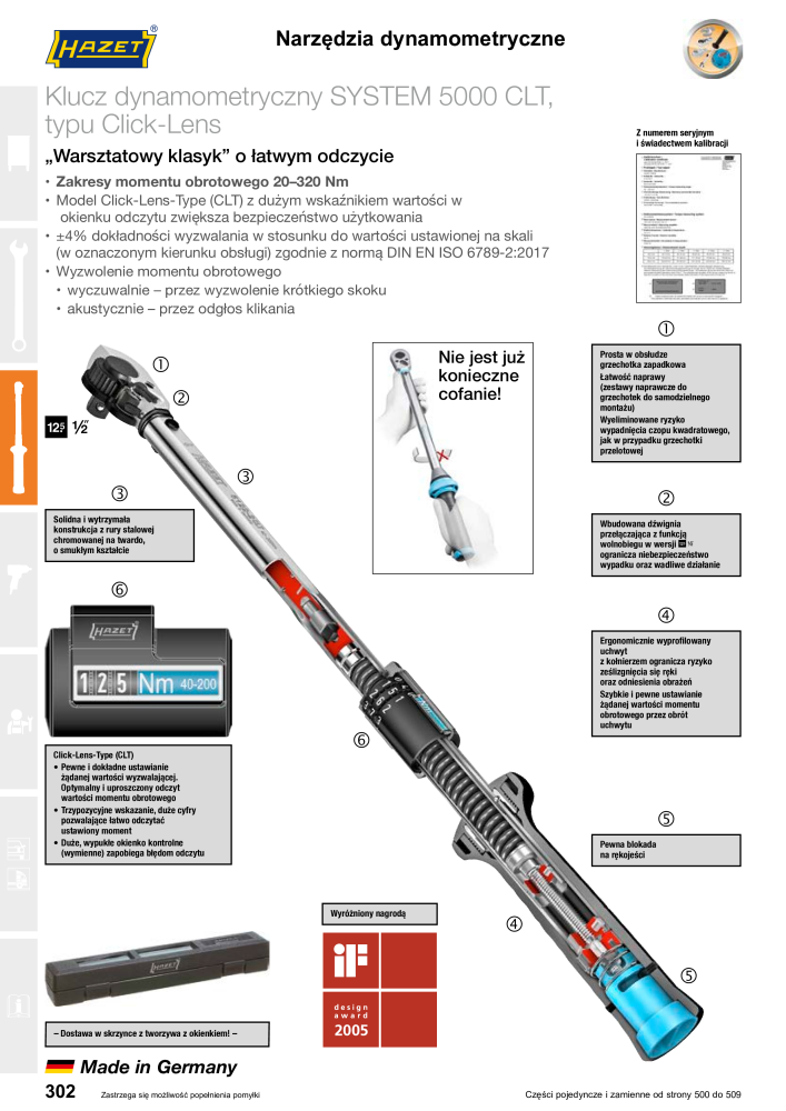 HAZET Katalog główny Č. 2413 - Strana 302