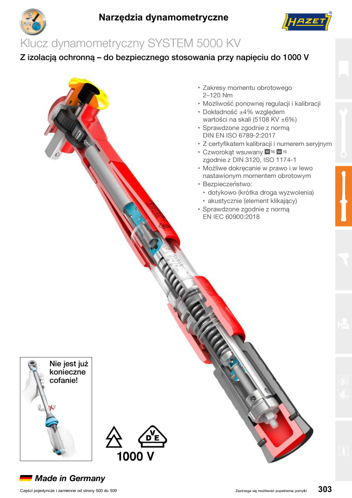 HAZET Katalog główny NR.: 2413 - Pagina 305