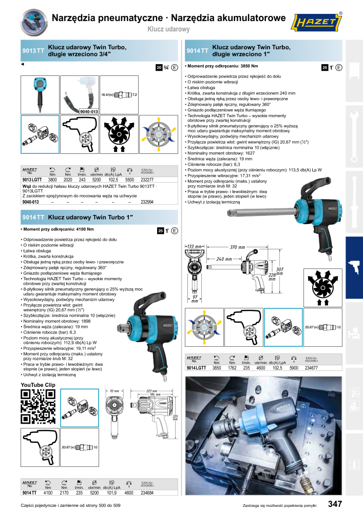 HAZET Katalog główny Č. 2413 - Strana 349
