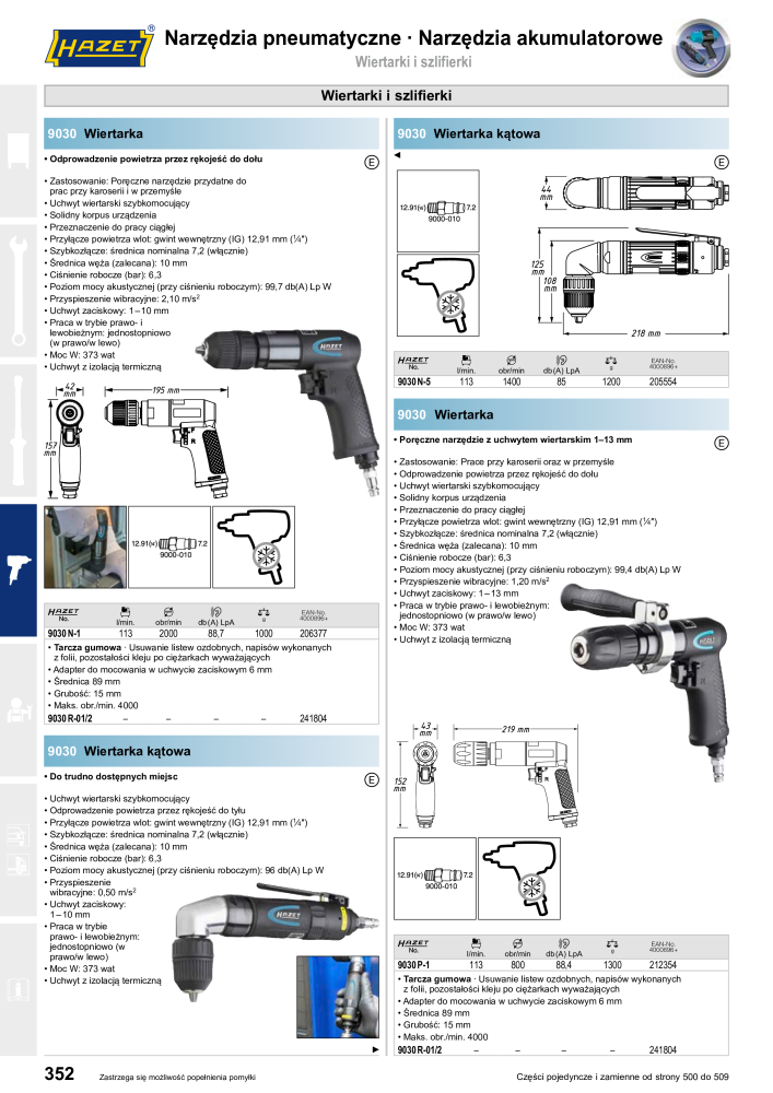 HAZET Katalog główny Nº: 2413 - Página 354
