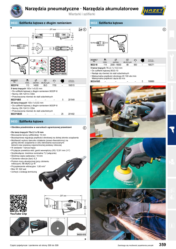 HAZET Katalog główny Č. 2413 - Strana 359