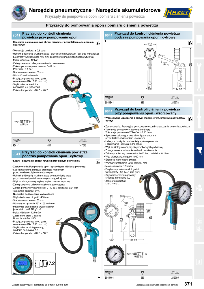 HAZET Katalog główny Č. 2413 - Strana 373