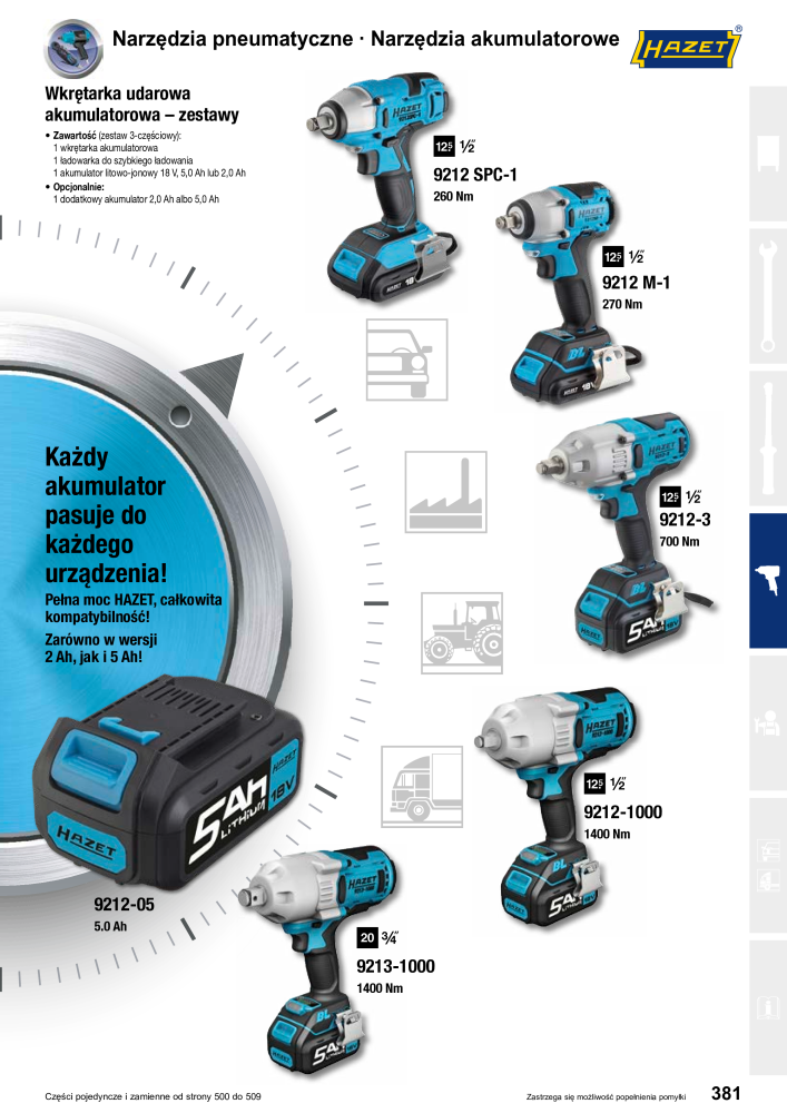 HAZET Katalog główny Nº: 2413 - Página 383