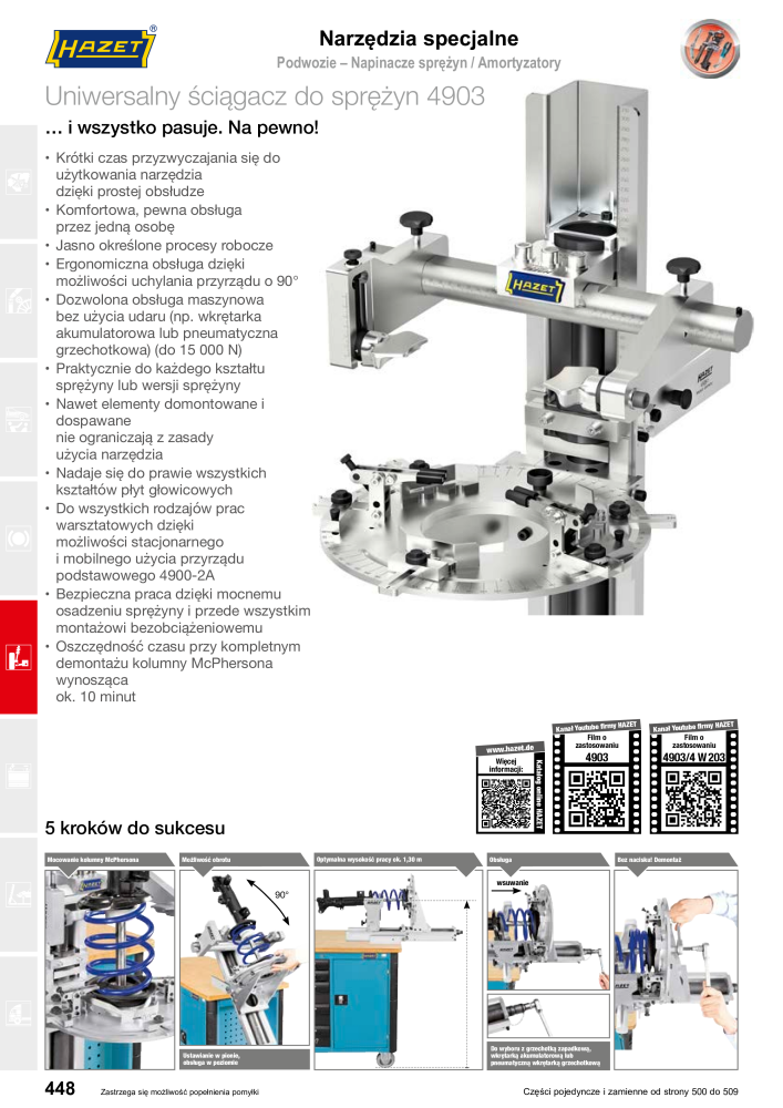 HAZET Katalog główny Nº: 2413 - Página 450