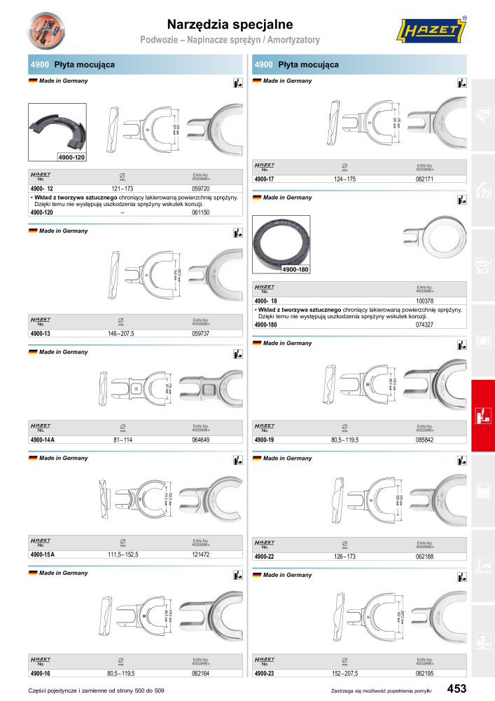 HAZET Katalog główny NR.: 2413 - Pagina 455