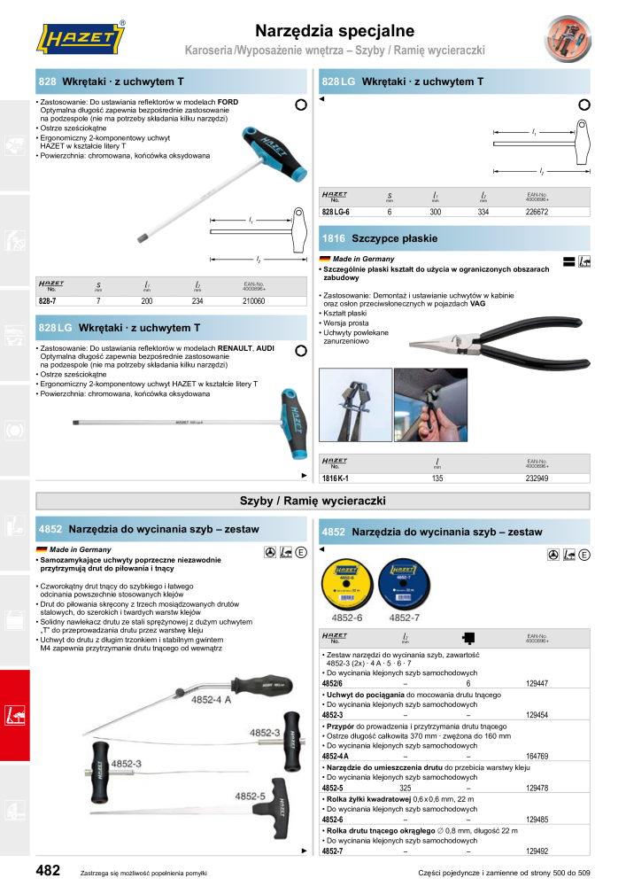 HAZET Katalog główny Nb. : 2413 - Page 484