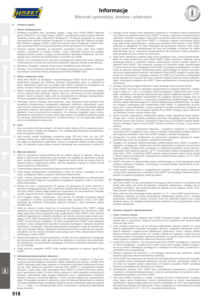 HAZET Katalog główny n.: 2413 - Pagina 520