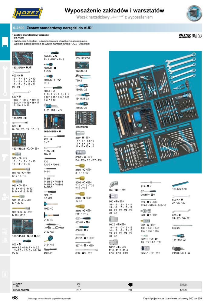 HAZET Katalog główny Nº: 2413 - Página 70