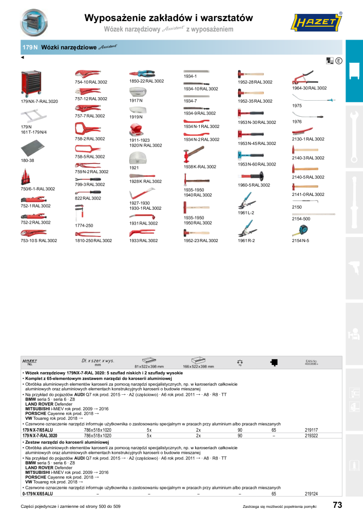 HAZET Katalog główny n.: 2413 - Pagina 75