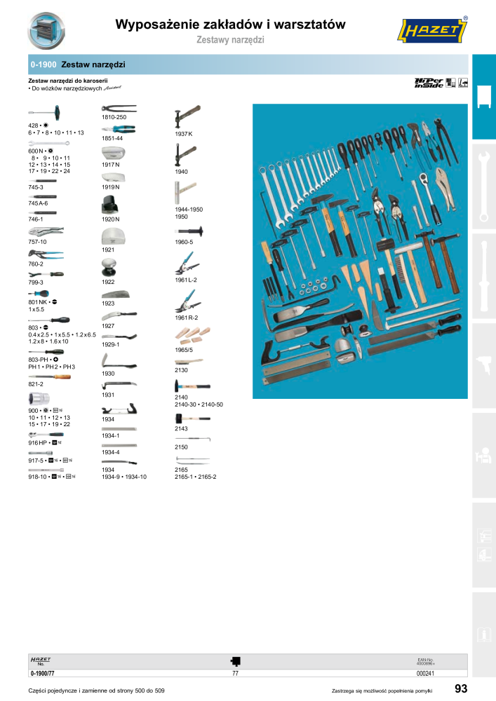 HAZET Katalog główny NO.: 2413 - Page 95