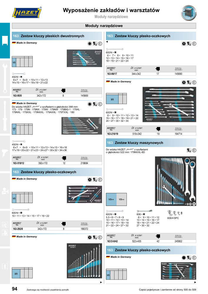 HAZET Katalog główny NR.: 2413 - Strona 96