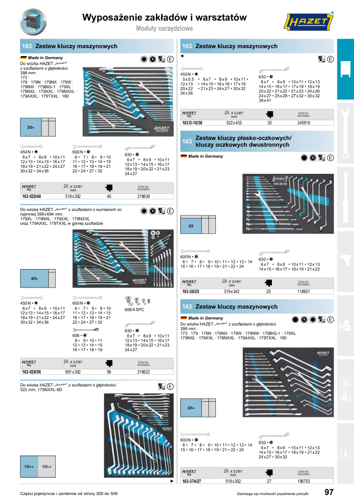 HAZET Katalog główny Nº: 2413 - Página 99