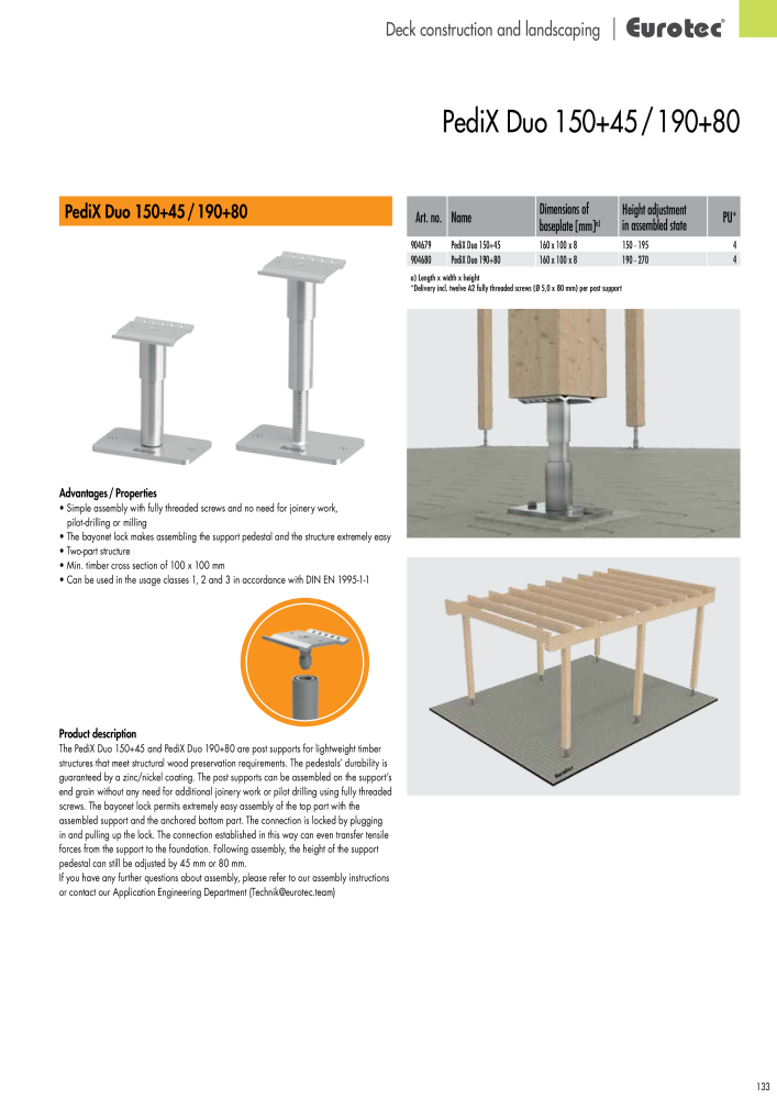 Eurotec catalogue fastening technology NR.: 2439 - Strona 133