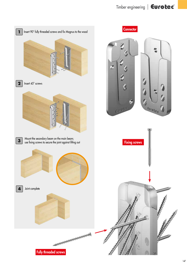 Eurotec catalogue fastening technology NR.: 2439 - Side 147