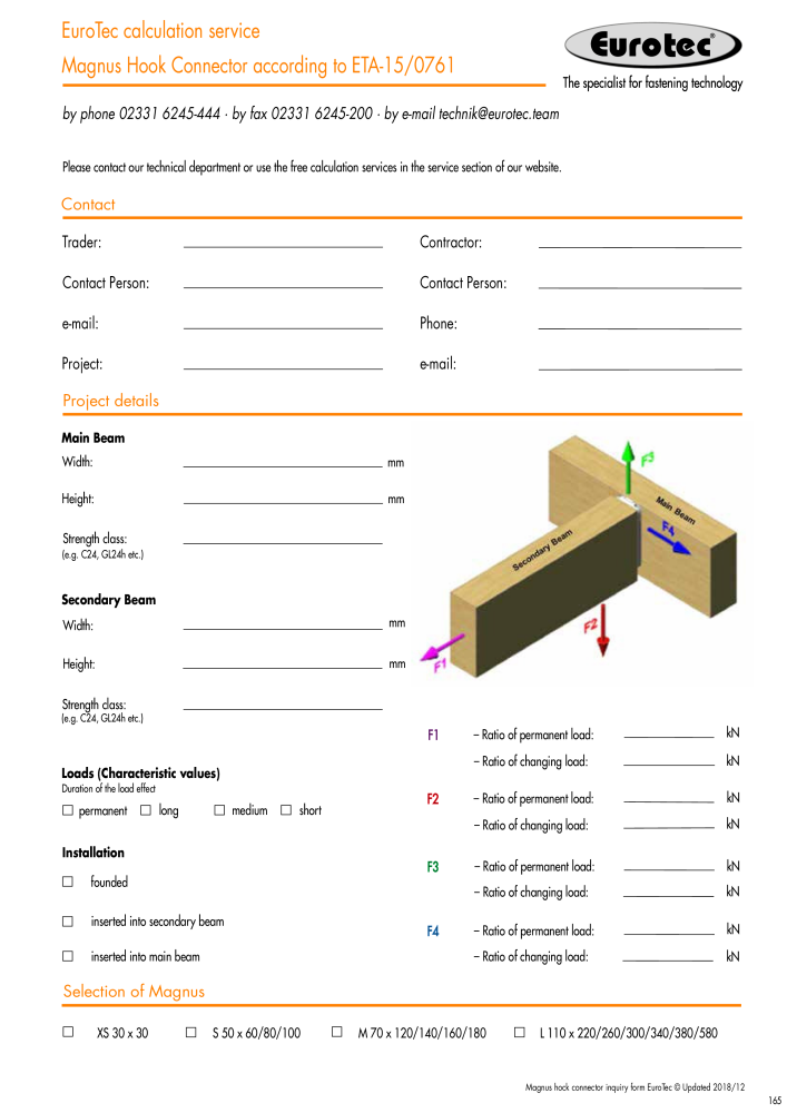 Eurotec catalogue fastening technology NEJ.: 2439 - Sida 165