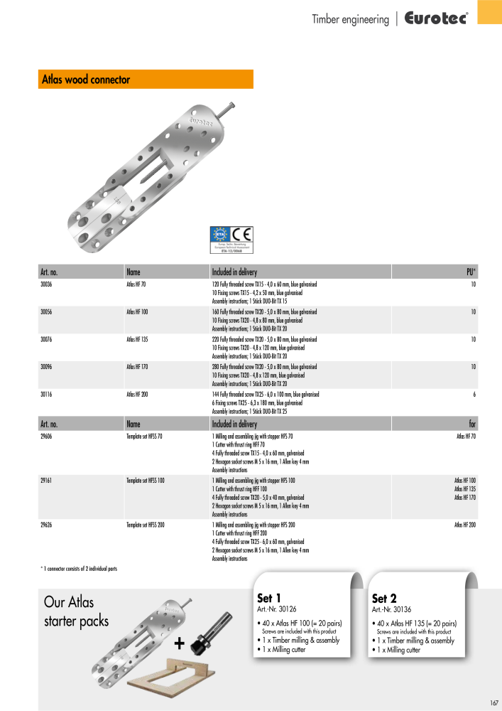 Eurotec catalogue fastening technology NO.: 2439 - Page 167