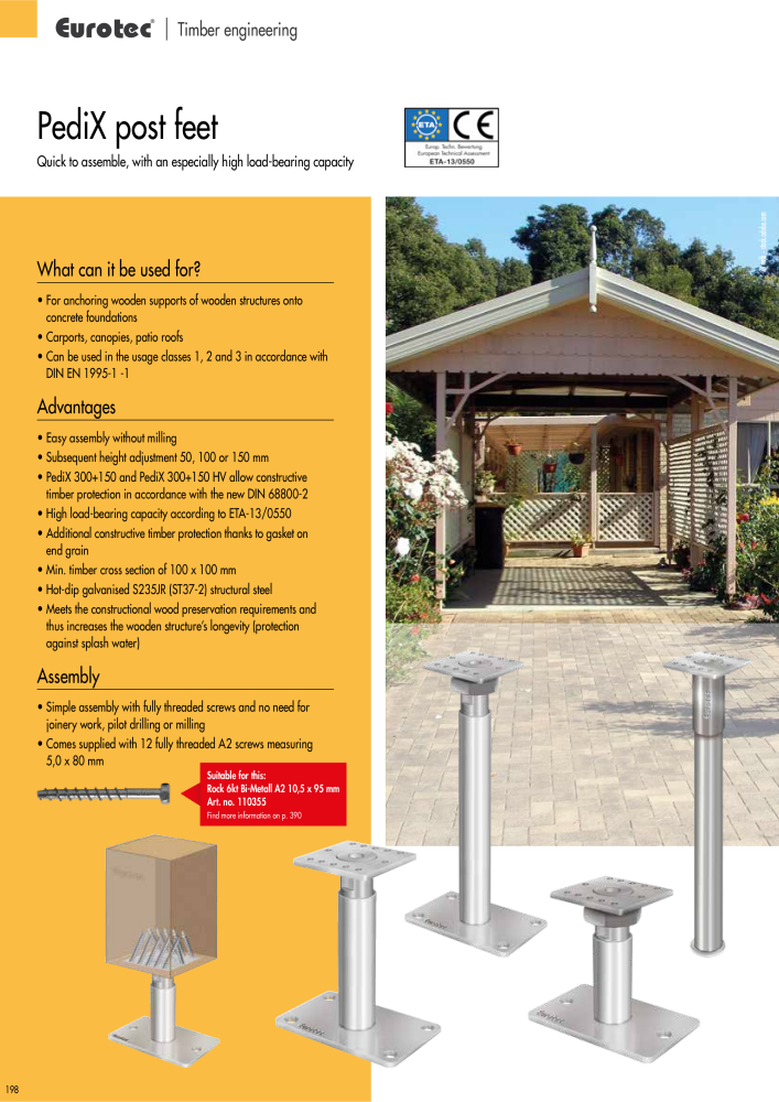 Eurotec catalogue fastening technology NR.: 2439 - Seite 198