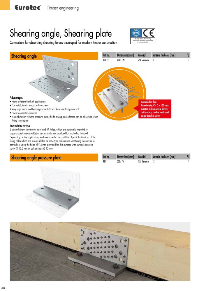 Eurotec catalogue fastening technology NO.: 2439 - Page 236