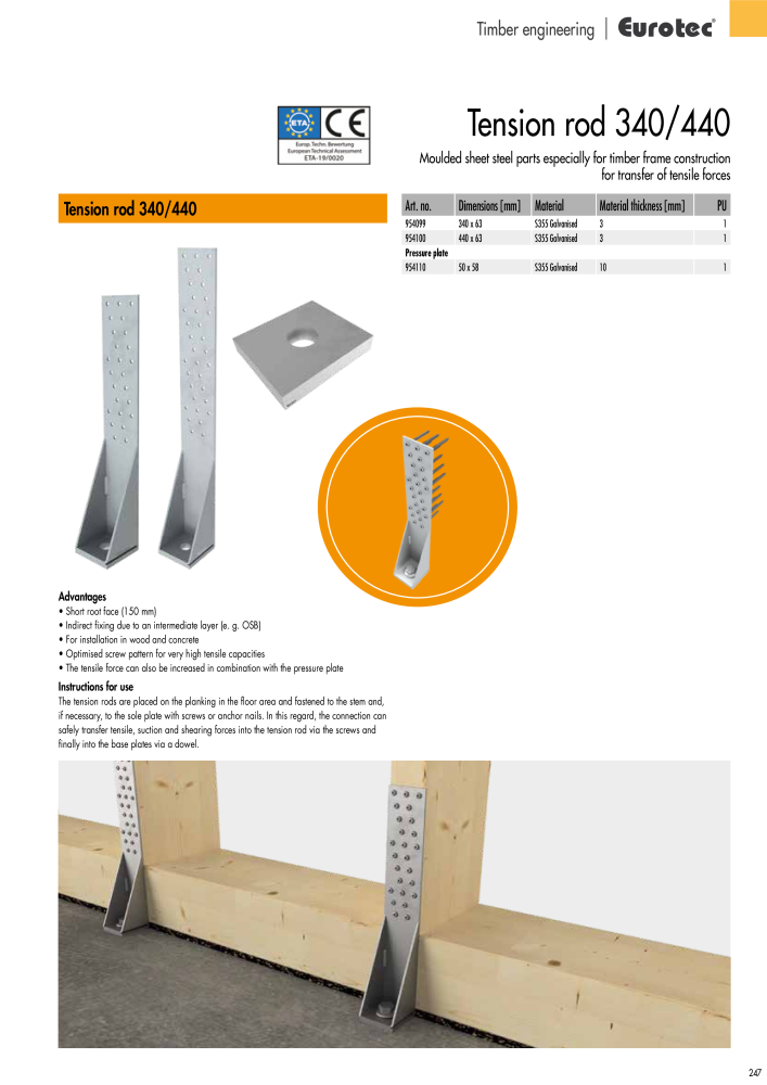 Eurotec catalogue fastening technology NEJ.: 2439 - Sida 247