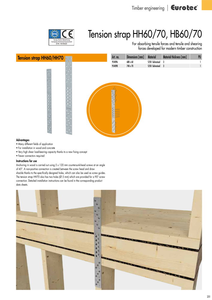 Eurotec catalogue fastening technology NR.: 2439 - Side 251