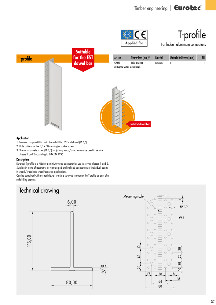 Eurotec catalogue fastening technology NEJ.: 2439 - Sida 257