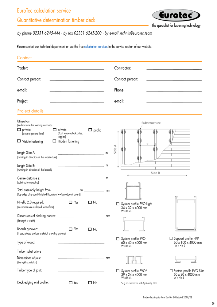 Eurotec catalogue fastening technology NEJ.: 2439 - Sida 29