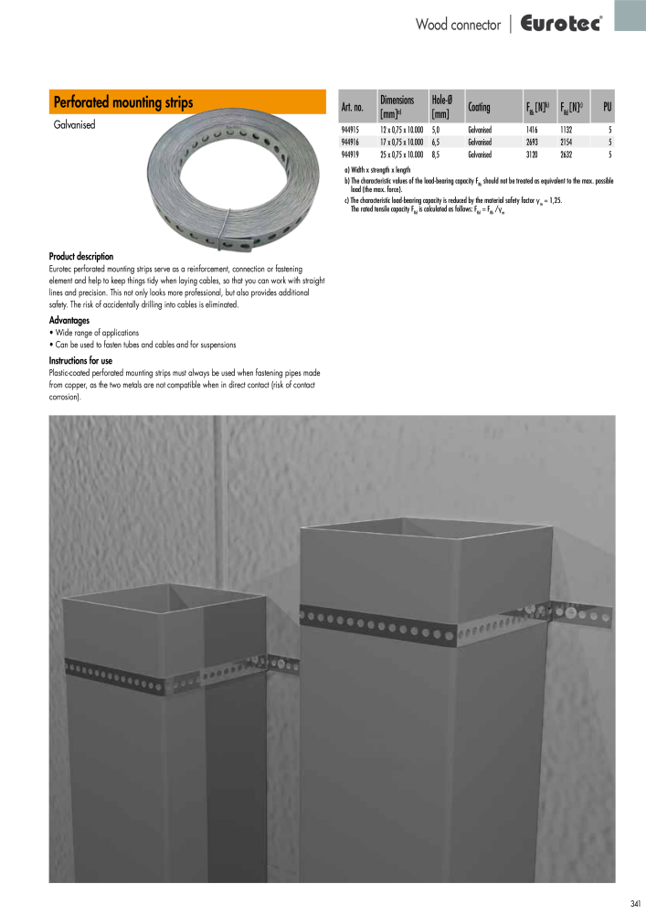 Eurotec catalogue fastening technology NO.: 2439 - Page 341