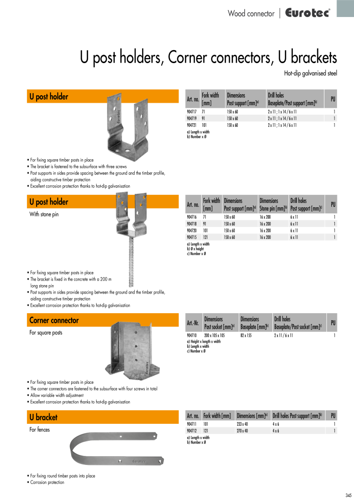 Eurotec catalogue fastening technology NR.: 2439 - Side 345