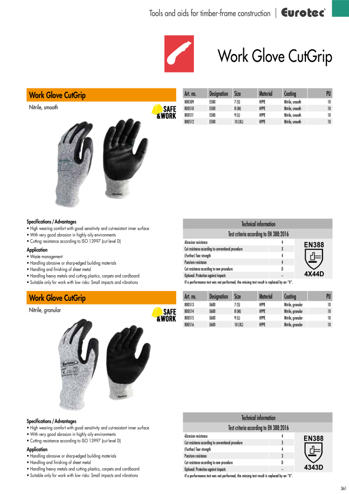 Eurotec catalogue fastening technology Nº: 2439 - Página 361