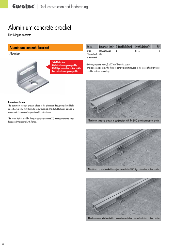 Eurotec catalogue fastening technology NEJ.: 2439 - Sida 68