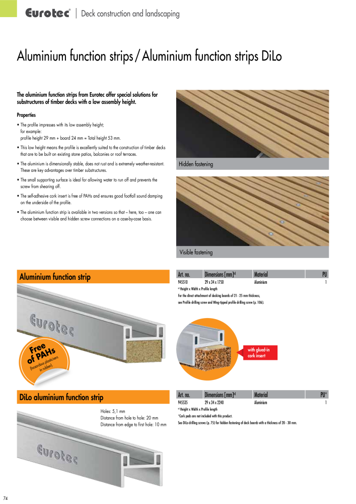 Eurotec catalogue fastening technology NR.: 2439 - Side 74