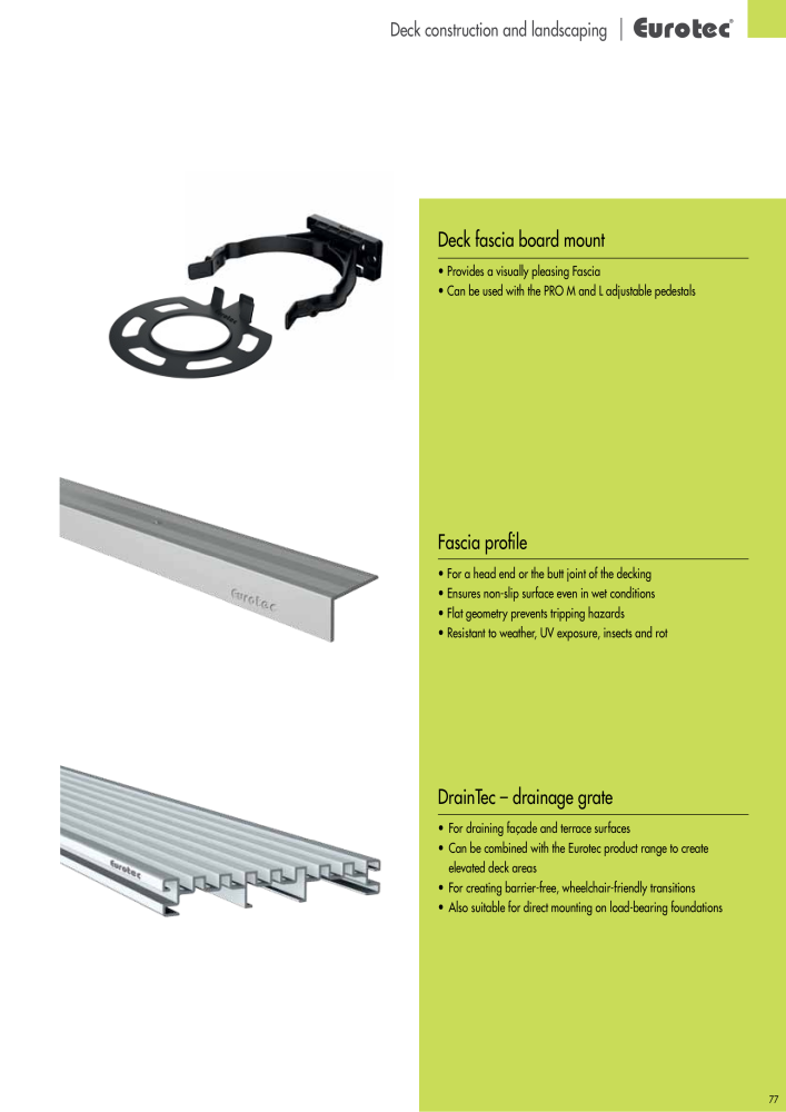 Eurotec catalogue fastening technology NO.: 2439 - Page 77