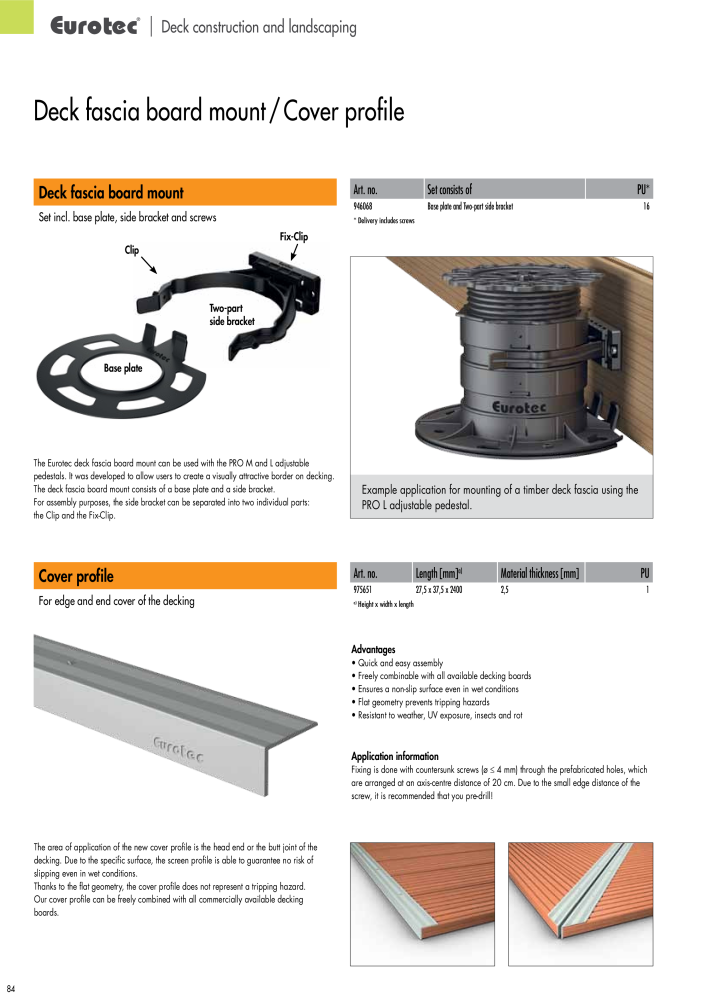 Eurotec catalogue fastening technology NR.: 2439 - Side 84