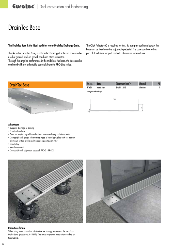 Eurotec catalogue fastening technology NO.: 2439 - Page 86